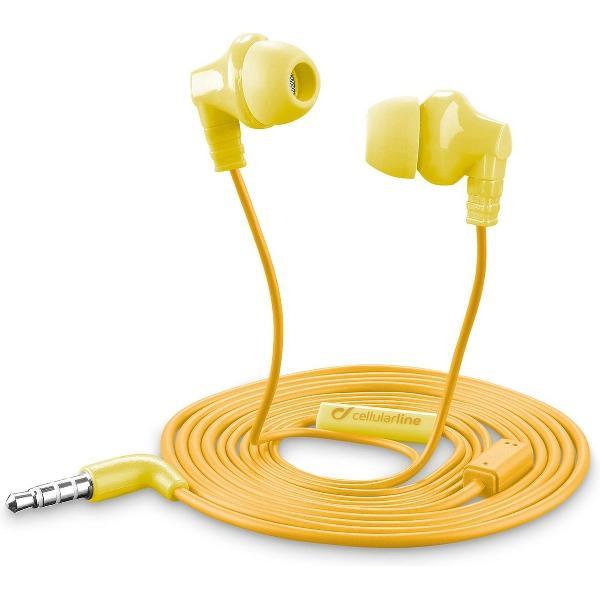 Cellularline CRICKETSMARTY headphones/headset In-ear Geel