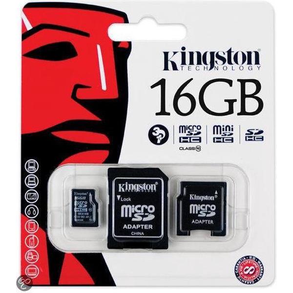 Kingston Micro SD kaart 16 GB
