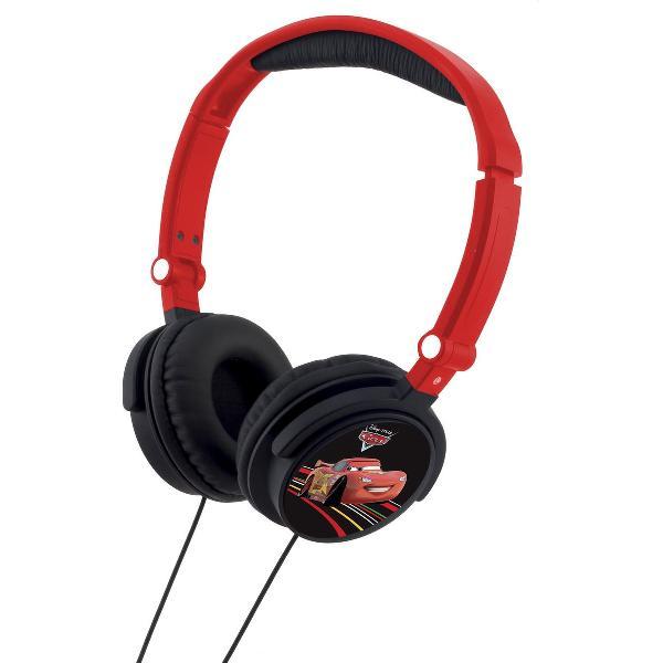 Lexibook Cars - On-ear koptelefoon - Rood/Zwart