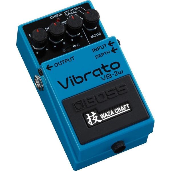 Boss VB-2W Waza Vibrato reverb/chorus/vibrato/tremolo pedaal