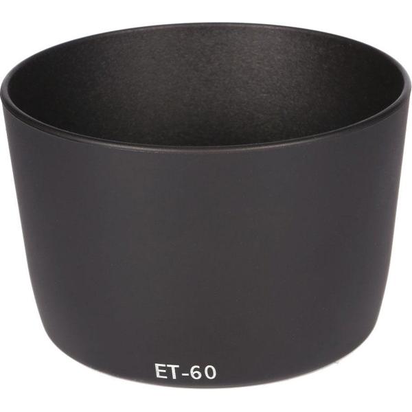 Zonnekap ET-60 voor Canon EF-S 55-250mm en EF 75-300mm met 58mm filtermaat