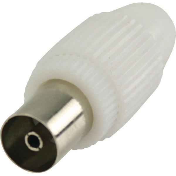 Valueline VLSP40923W coaxconnector 2 stuk(s)