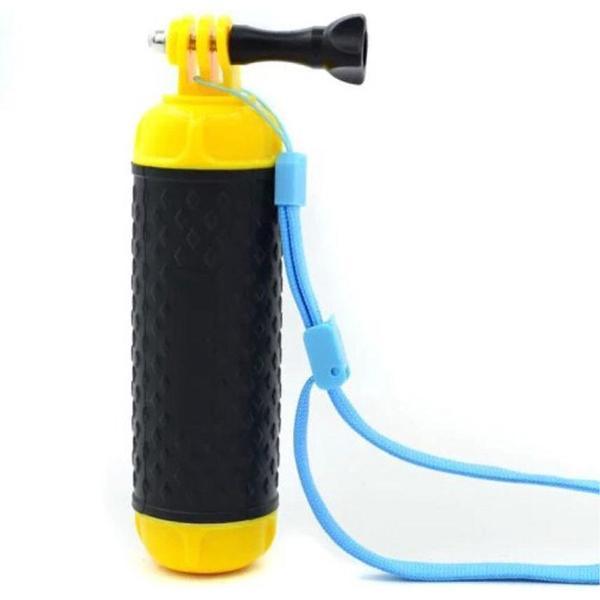 Shop4 - GoPro HERO7 Accessoires Monopod - Drijvend Anti-slip Geel