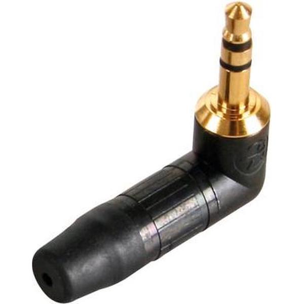 NEUTRIK - 3.5mm PLUG - HAAKS - ZWART (NTP3RCB)