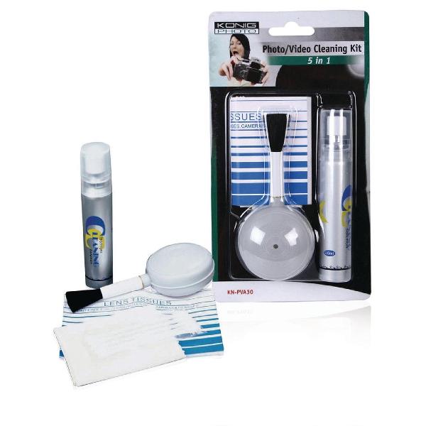 König 5-in-1 Foto & Video Reinigingsset