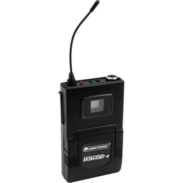 OMNITRONIC MOM-10BT4 Bodypack Transmitter