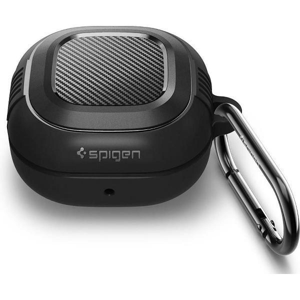 Spigen Rugged Armor Samsung Galaxy Buds Live Hoesje Zwart