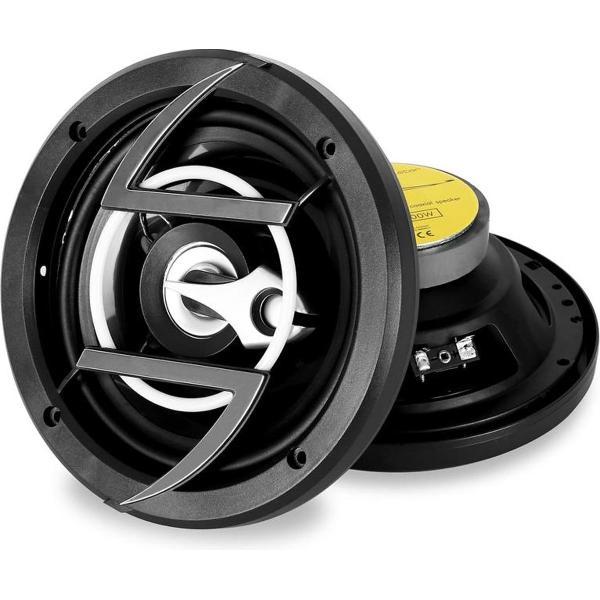 Auna NE-658 - Autospeakers - Zwart / Grijs