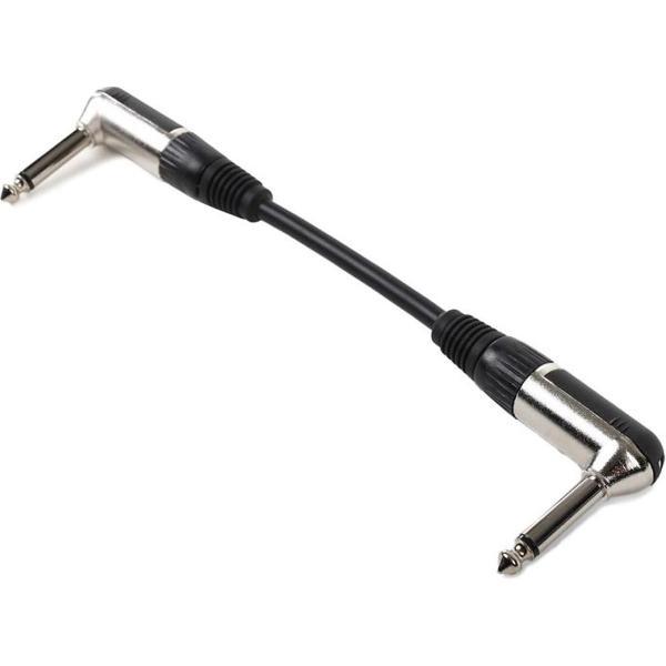 FrontStage Patchkabel 6,35mm-jack 15cm gebogen