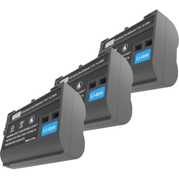3x Newell EN-EL15B Accu Triple Pack