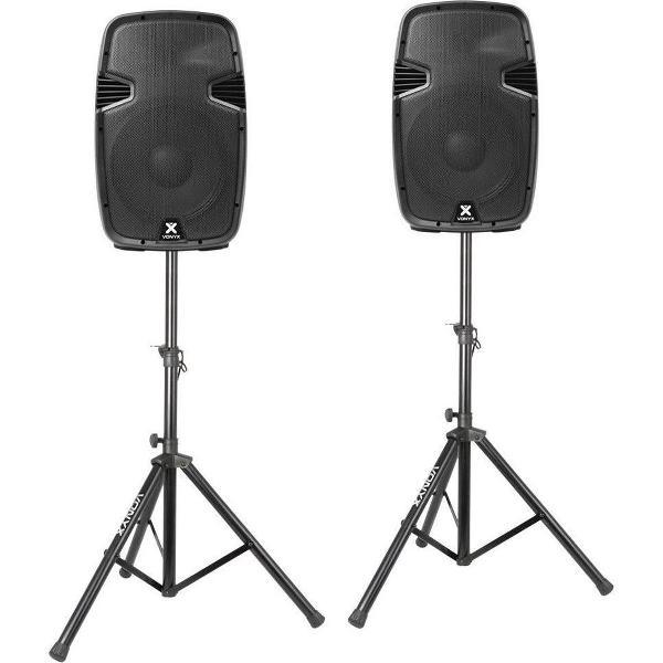 Vonyx SPJ-1200A 12 Speakerset met standaards