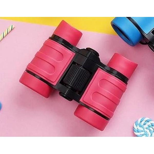 Speelgoed Verrekijker voor Kinderen - Mét Opbergtasje - Rood - Verrekijker Speelgoed - Verrekijker Kinderen