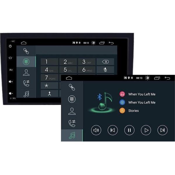 Audi A4 2000-2008 8inch Android 10 Navigatie en Multimediasysteem autoradio bluetooth usb wifi