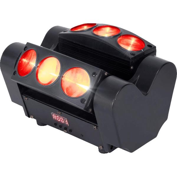 6 x 10W SPIDER LED licht effect