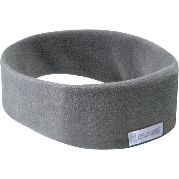 SleepPhones® Draadloos v7 Fleece Soft Gray/Grijs - Medium