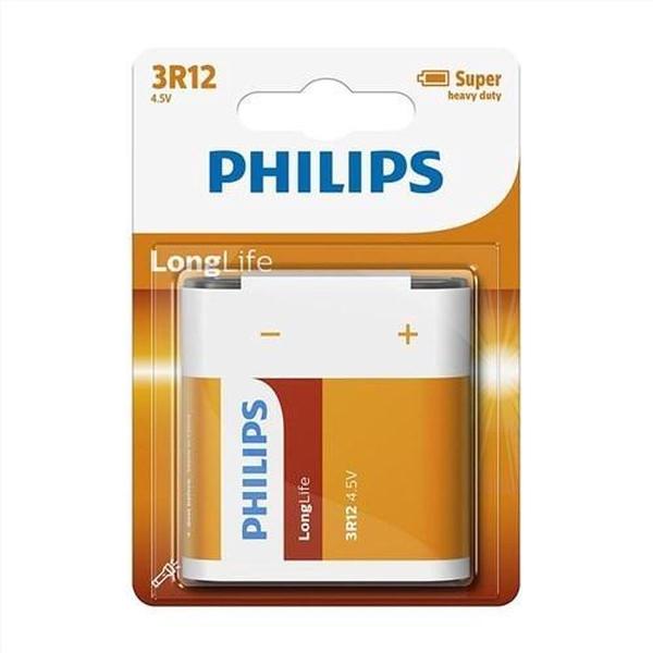 Philips 4,5v platte batterij 3r12 longlife
