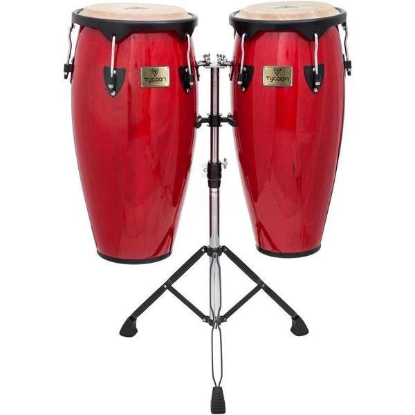 Tycoon: Supremo Series Red Congas - 10' & 11'