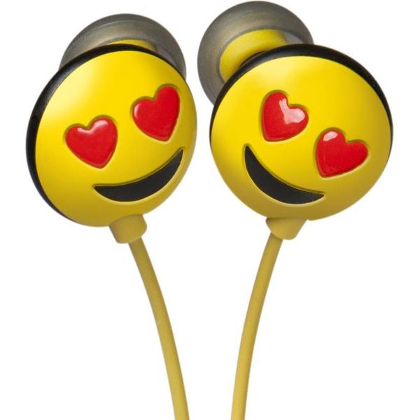 JAMOJI lovestruck oortjes - kinder oordopjes - emoticons