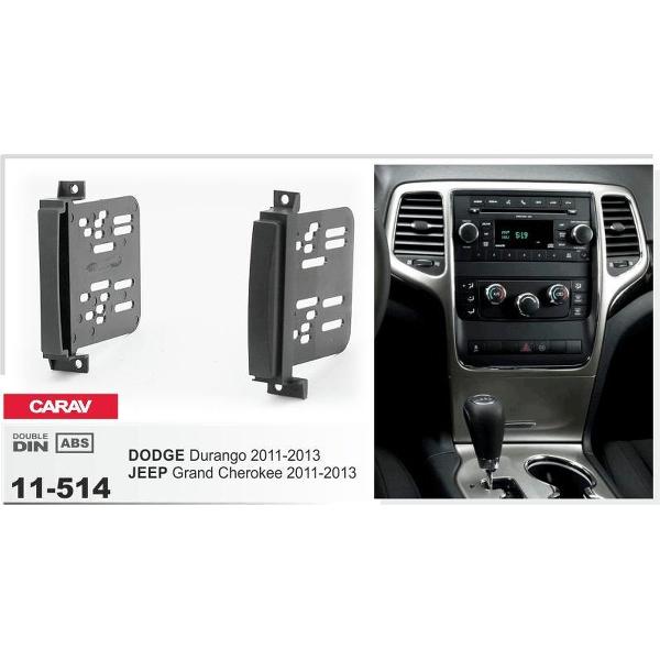 2-DIN JEEP Grand Cherokee 2011-2013 / DODGE Durango 2011-2013 frame Audiovolt 11-514