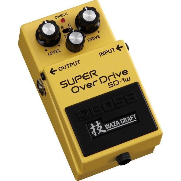 Boss SD-1W Waza Craft Super Overdrive overdrive pedaal