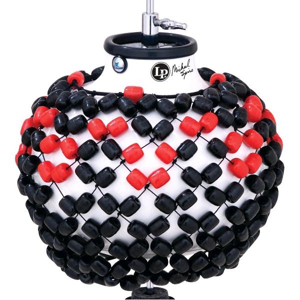 Latin Percussion LP485 HiHat Shekere monteerbare tamboerijn/shaker