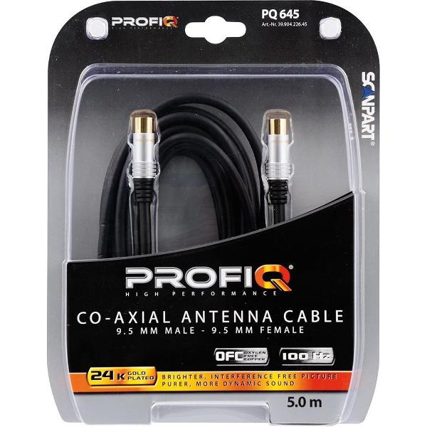 ProfiQ Pq645 Coax 9.5(m)-(f) 5.0m