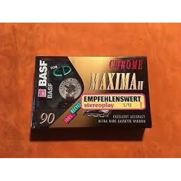 BASF Cassettetape Maxima II 90 Chrome