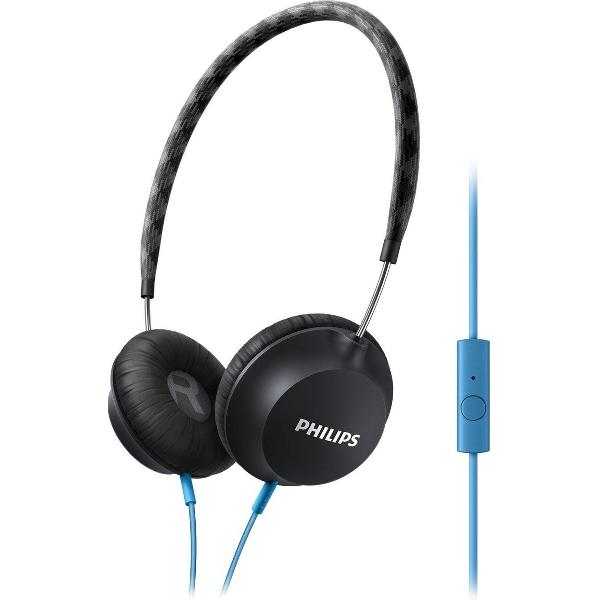 Philips Strada SHL5105BK/00 - Draadloze Koptelefoon - Zwart / Blauw