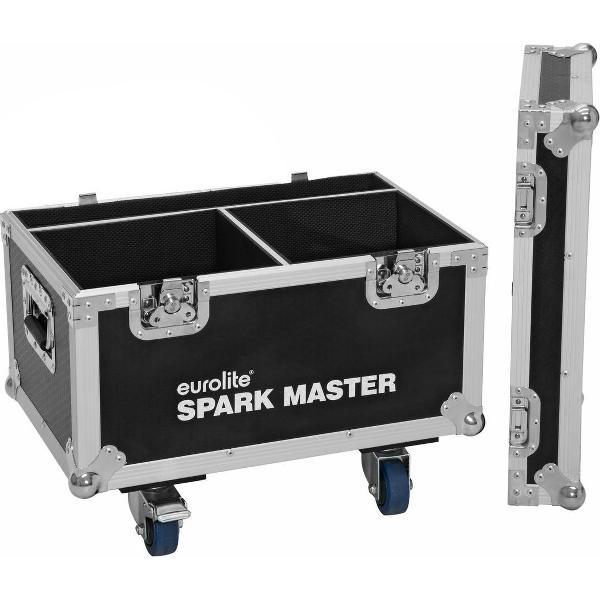 ROADINGER Flightcase 2x Spark Master with wheels