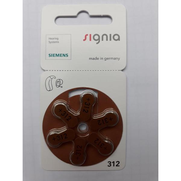 SIEMENS 312 - 10 pakjes gehoorbatterijen