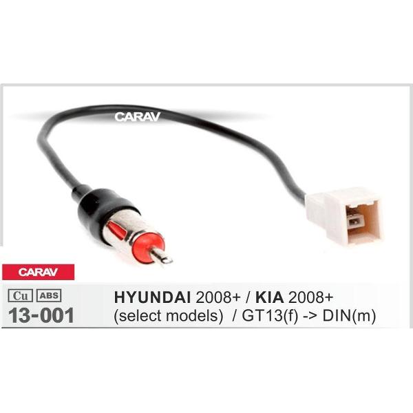 radio antenne verloop hyundai 2008+ kia 2008+ 13-001
