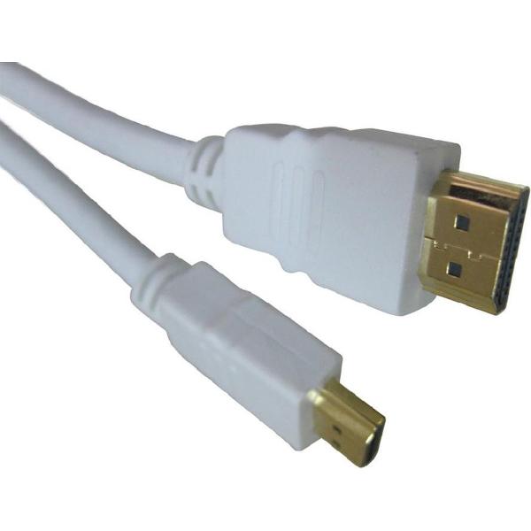 Sandberg - 1.4 HDMI kabel - 1 m - Wit