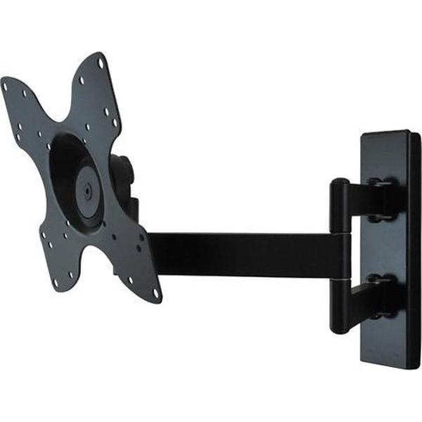 DQ Wall-Support Rotate Triple L black TV Beugel