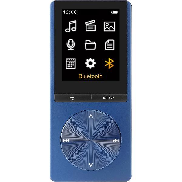 Difrnce MP1820BT Blue - MP4 speler met 4GB geheugen - Blauw