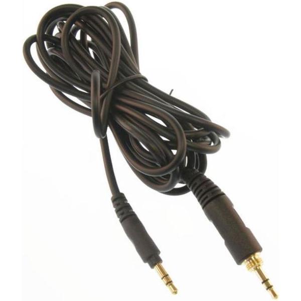 Sennheiser kabel voor de Sennheiser HD 465 / HD 485 - Zwart
