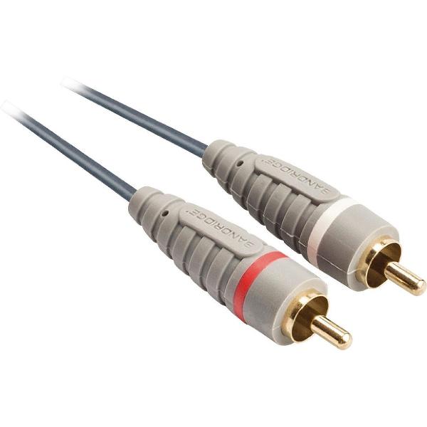 Bandridge BAL4200 Audiokabel - RCA kabel 2x Tulp naar 2x Tulp - 0.5 meter