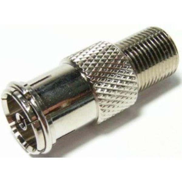 Technetix F (v) - Coax IEC (v) adapter / 4G/LTE proof