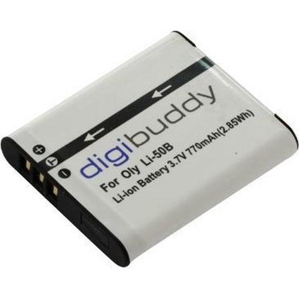 Digibuddy accu Olympus LI-50B / Pentax D-Li92 / Ricoh DB-100