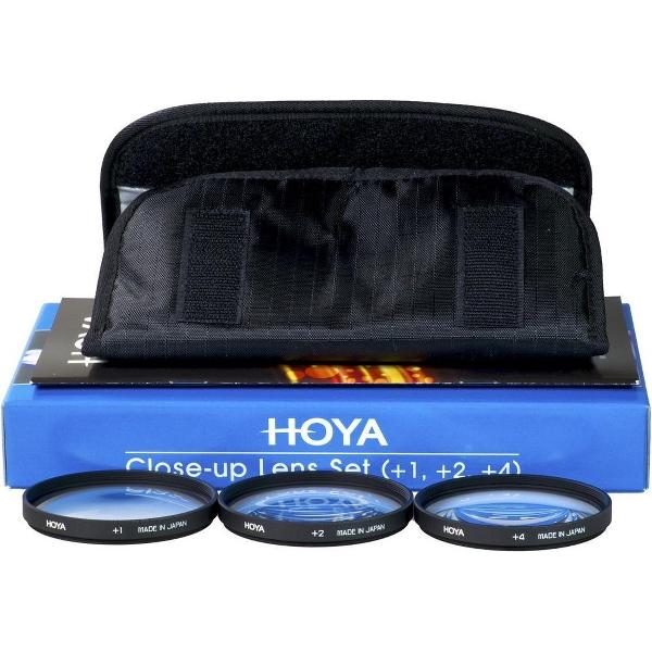 Hoya Filter Close-Up Set (+1, +2, +4), HMC II - 55mm