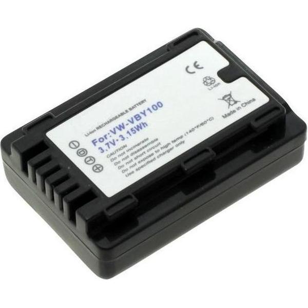 Huismerk Camera-accu VW-VBY100 voor Panasonic