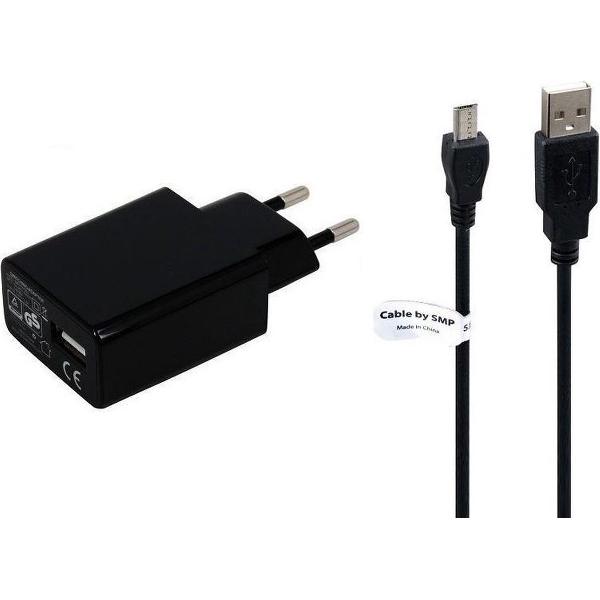 TUV gekeurde 2A oplader. 1 m Micro-USB kabel, geschikt voor Samsung Galaxy.