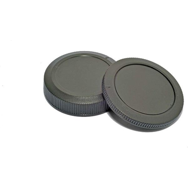 Canon EOS R Body Cap + Rear Lens Cap Set (Huismerk)