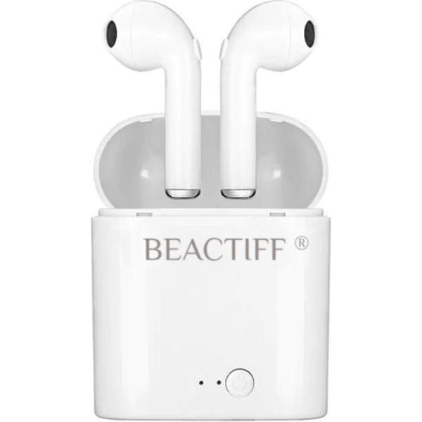 Beactiff - Draadloze Bluetooth Oortjes, extra AAA+ kwaliteit draadloze oortjes - inclusief oplaadbox