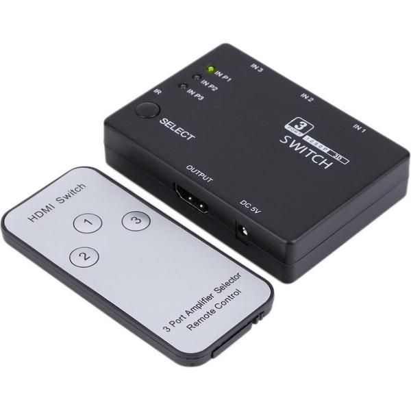 MMOBIEL HDMI 3 in 1 Switch - Full HD 1080p - incl. Afstandsbediening