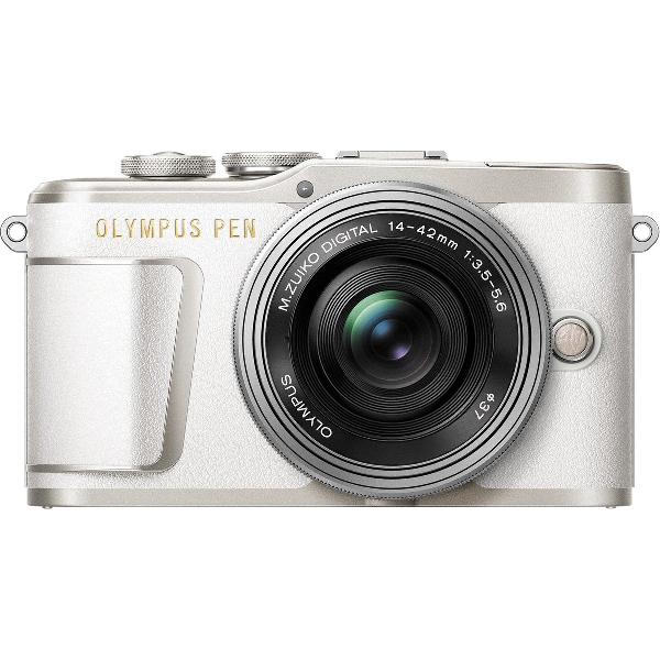 Olympus PEN E-PL9 + EZ-M 14-42mm EZ - Wit/Zilver