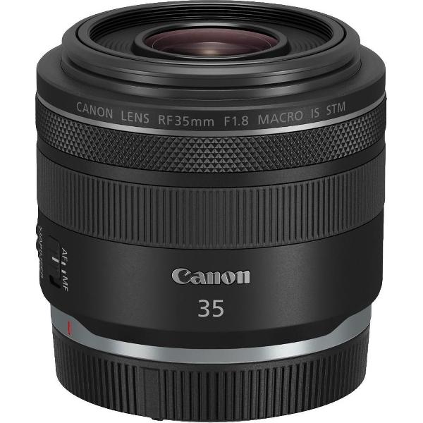 Canon RF 35mm F1.8 Macro IS STM MILC Macrolens Zwart