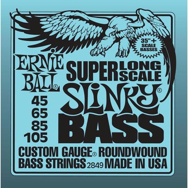 Ernie Ball 2849 Super Long Scale Slinky Bass 045 bassnarenset