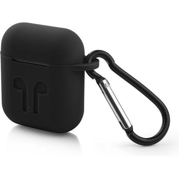 Siliconen hoesje voor Apple AirPods - Zwart