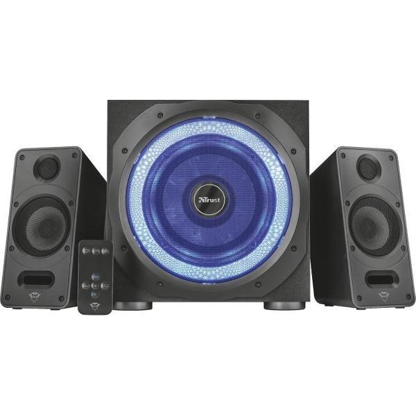 GXT 688 Torro - 2.1 Speakerset - LED - 60 W - Zwart en Blauw