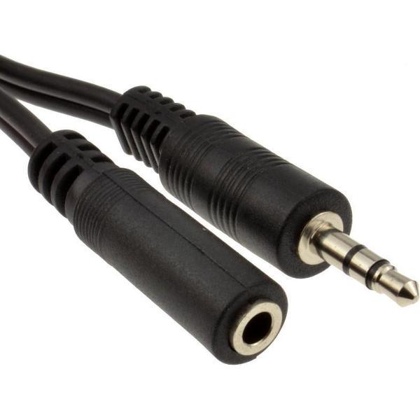 kenable 003232 audio kabel 10 m 3.5mm Zwart
